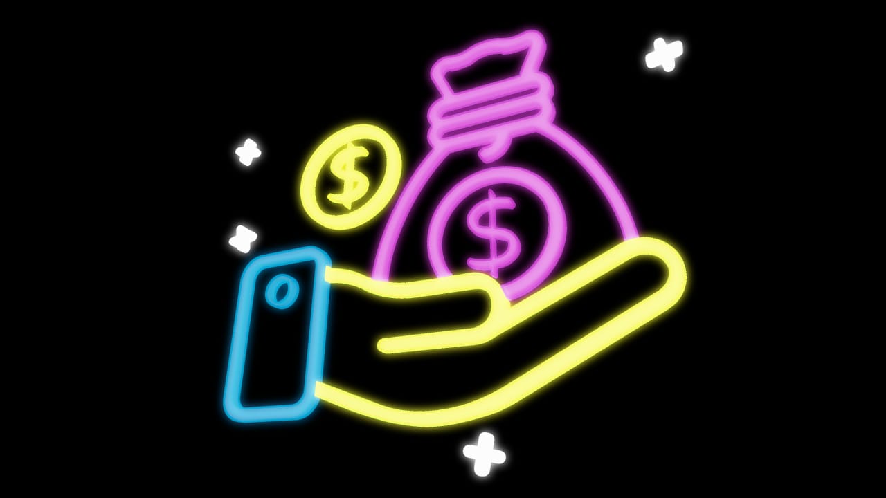 Neon Hand